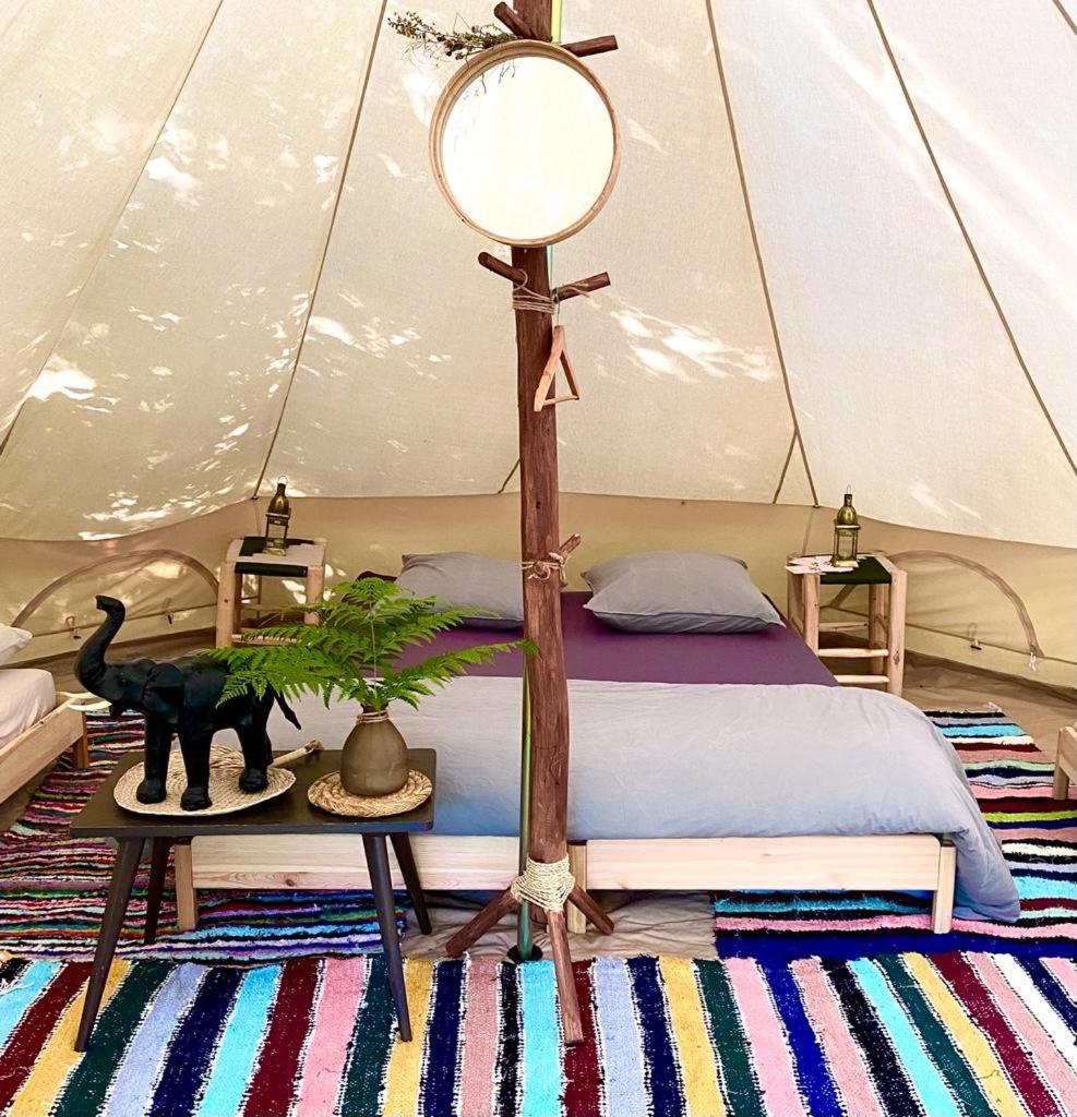 Le Travers Ajoux - Camping Gite Evenement 외부 사진